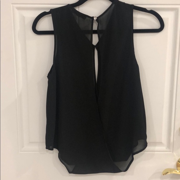 Open front and back see through with white neck - Picture 2 of 7